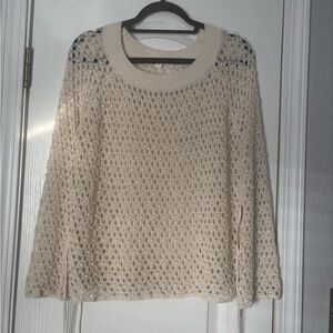 Jonathan Simkhai Ivory Knit Top